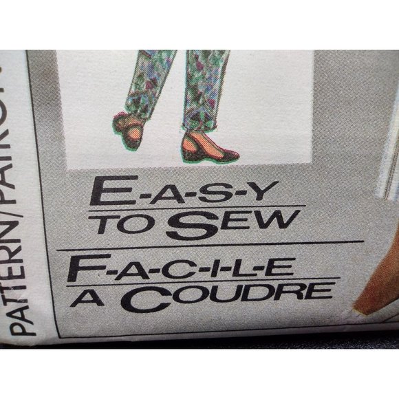 Pattern Simplicity 7383 Easy Sew Pull Over Tunic Skirt Pants 12,14,16 1986 Uncut - Picture 3 of 10